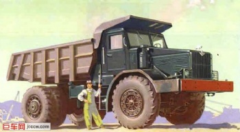 1961年，第一台别拉斯矿用翻斗车